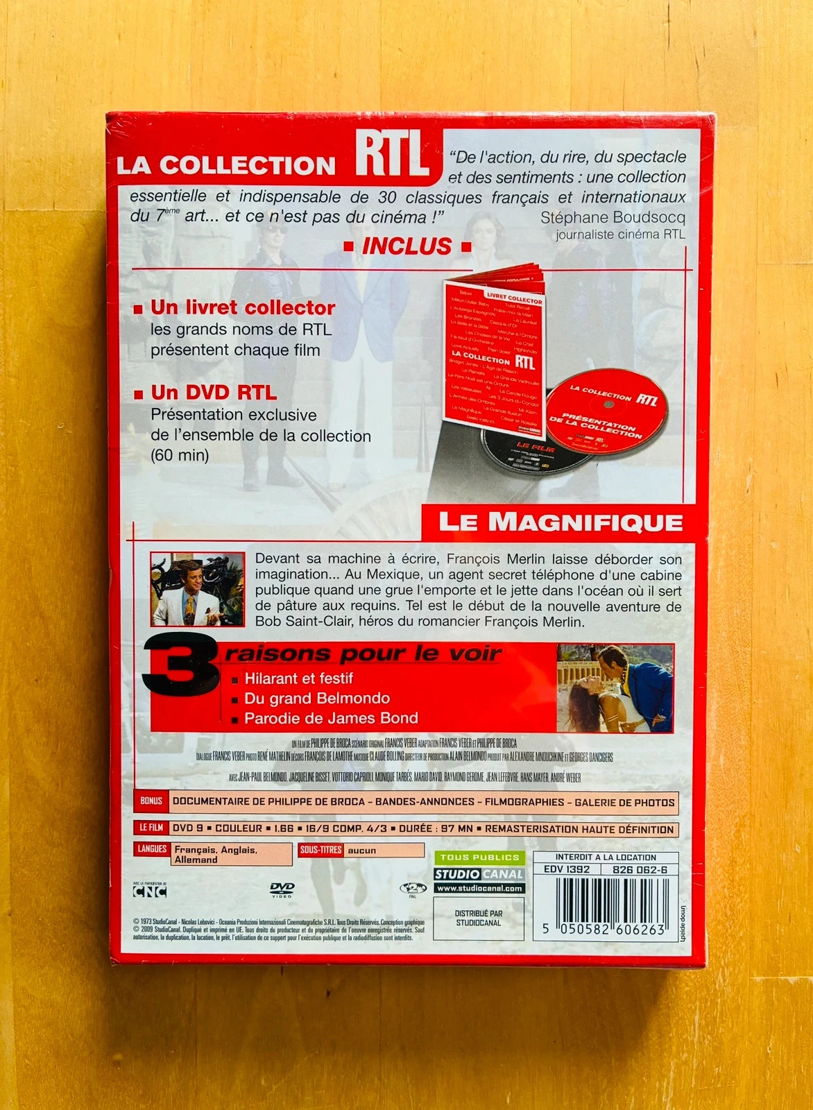 DVD Le Magnifique Jean-Paul Belmondo. – photo 2